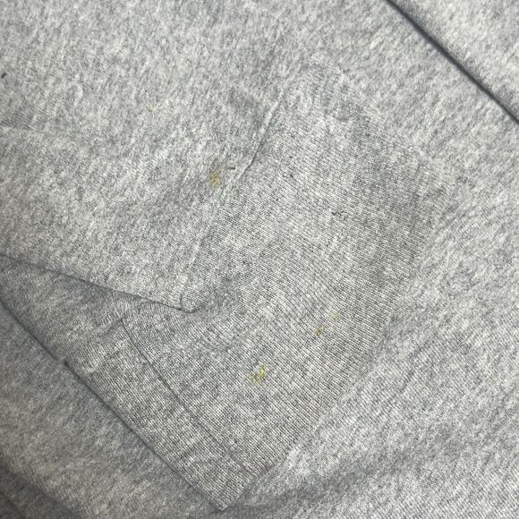 Hurley Men’s Long Sleeve Logo T-Shirt Gray Size Large Crewneck Surf Skate - Picture 8 of 8